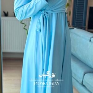 Sky Blue Burkini 3 pisces