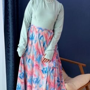 Mint Green Burkini 5 pisces