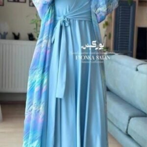 Sky Blue Burkini 5 pisces